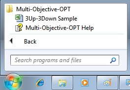 Multi-Objective-OPT Start Menu graphic